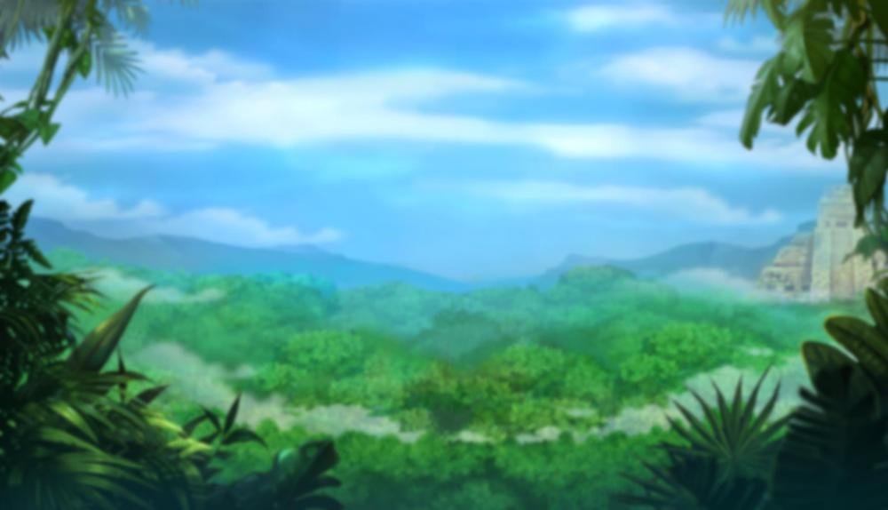 Game Background for Legend of Azteca by Nucleus