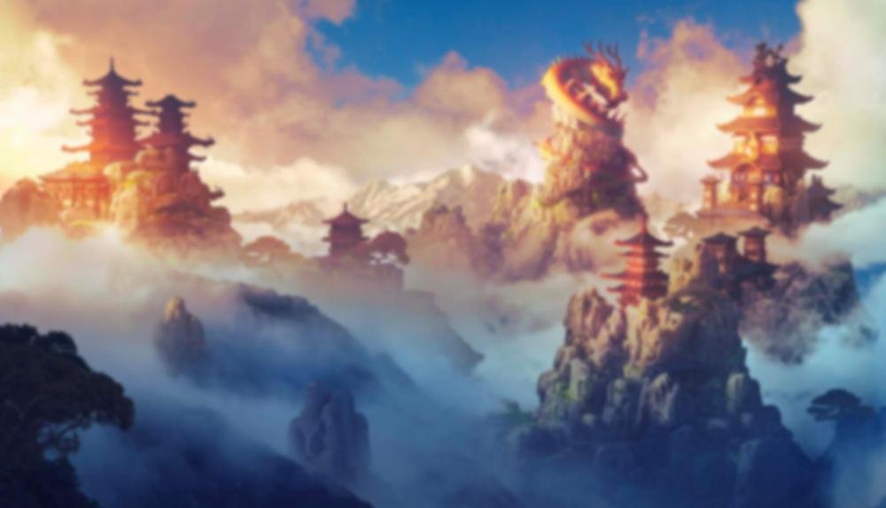 Game Background for Legend of Senteng by Kalamba