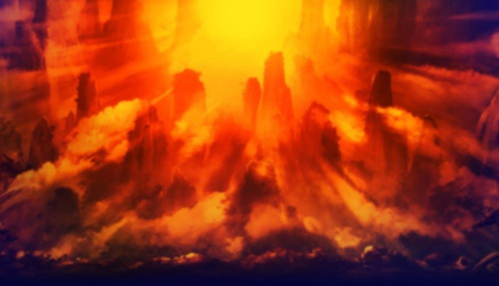 Game Background for Legend of the Four Beasts by iSoftBet