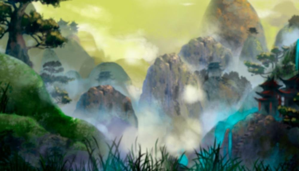 Game Background for Legendary Mulan by Mobilots