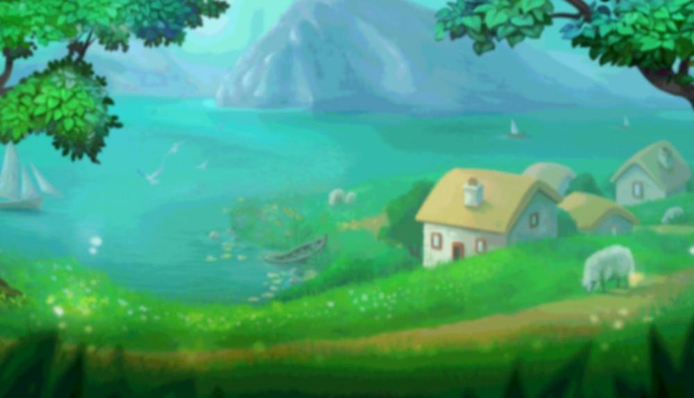Game Background for Leprechaun's Gold by Zillion