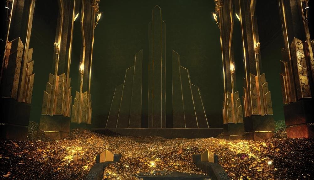 Game Background for Lion's Hoard by Redtiger