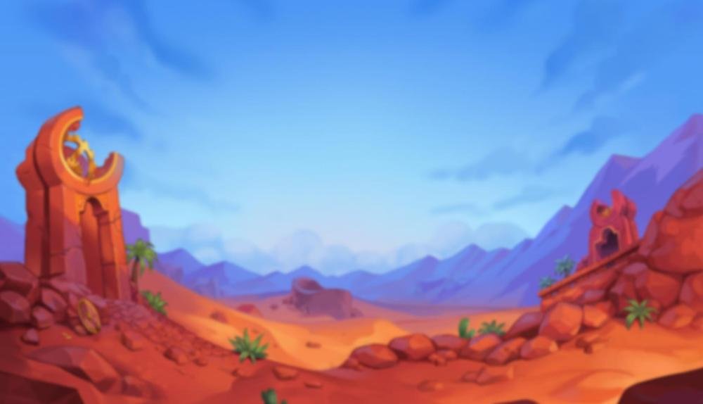 Game Background for Lost City of the Djinn by Thunderkick