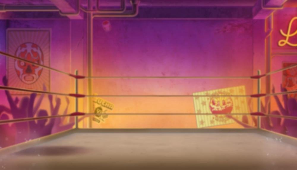 Game Background for Lucha Loot by High5