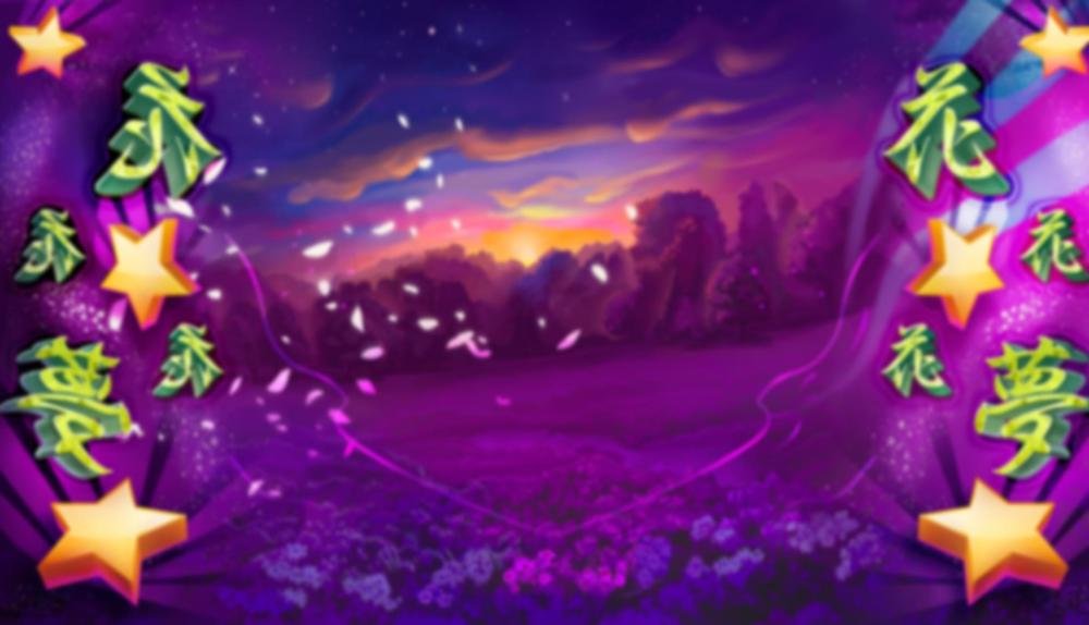 Game Background for Lucky 8 Fortune Cat by Blueprint Gaming