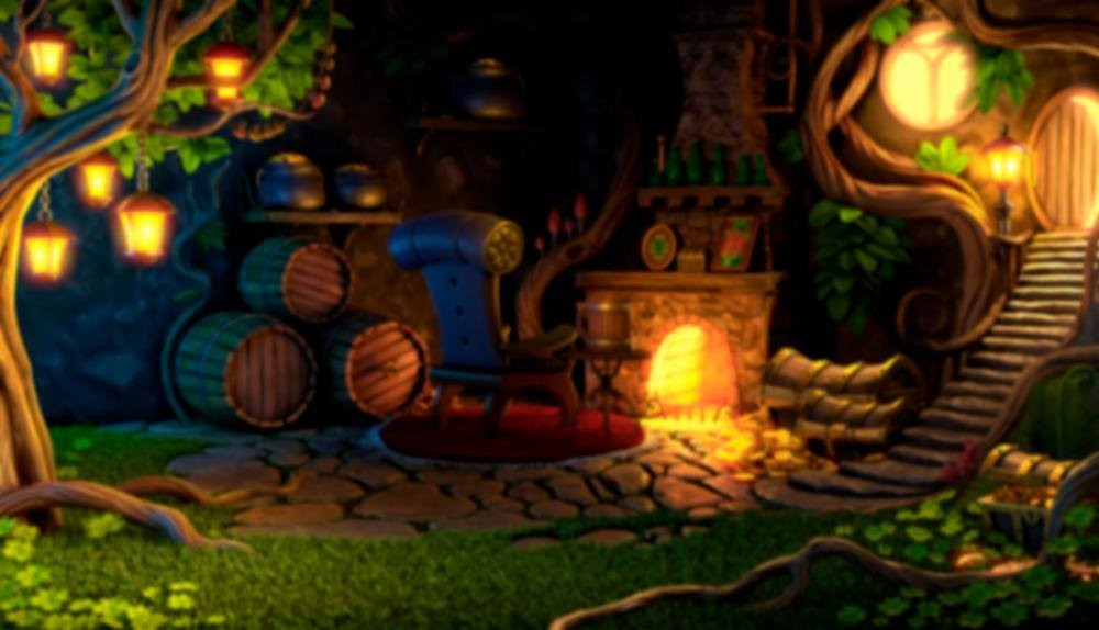 Game Background for Lucky Clovers by Nucleus