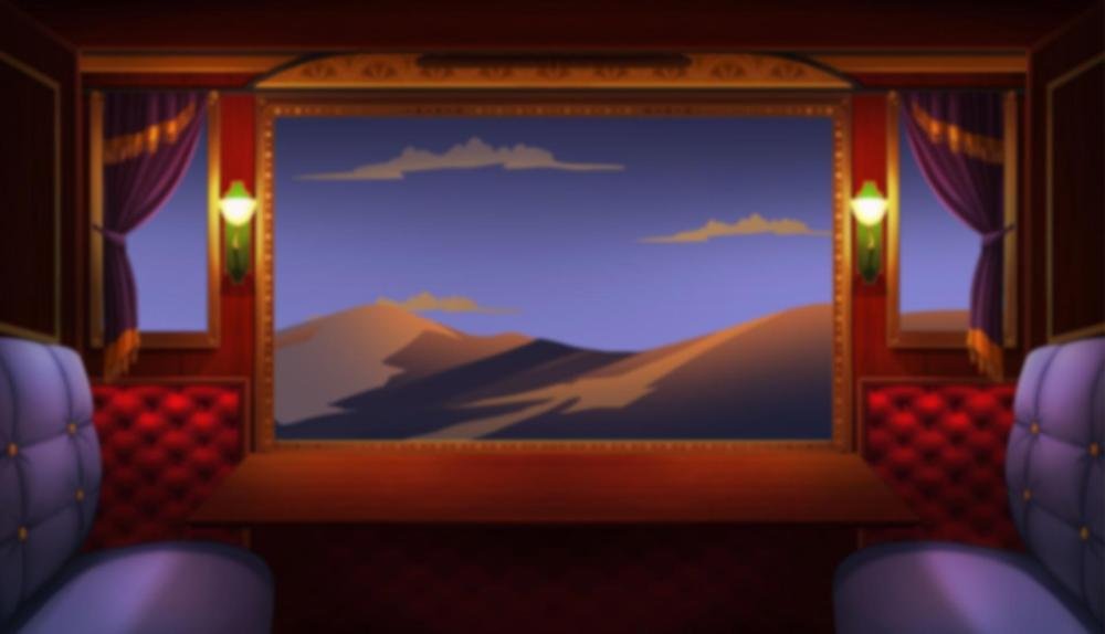 Game Background for Lucky Express by Caleta