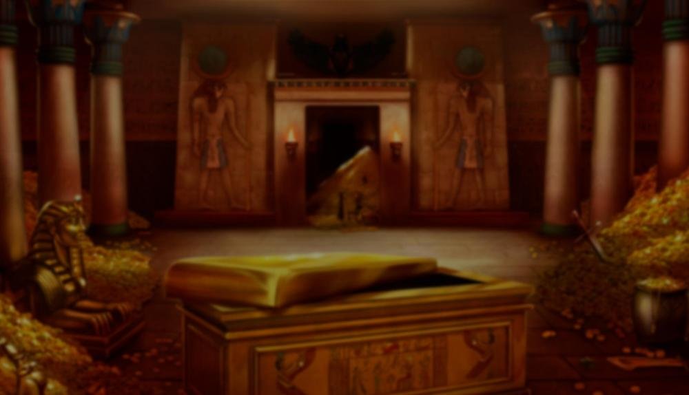 Game Background for Lucky Jack Tut`s Treasures by Spinomenal