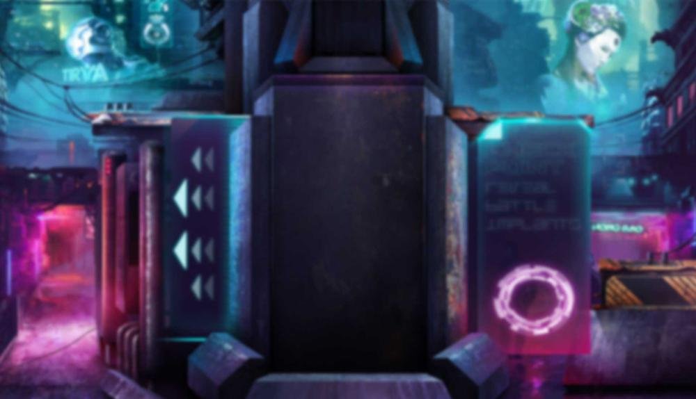 Game Background for Machina Megaways by Kalamba