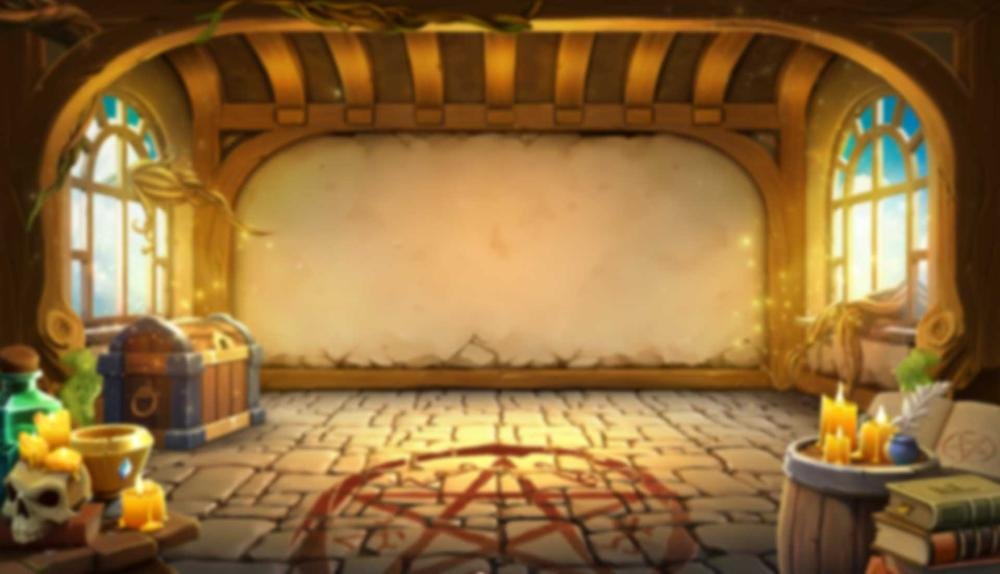 Game Background for Magical Reels by Northern Lights Gaming