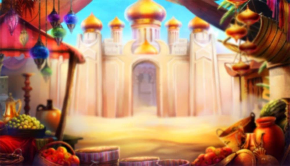Game Background for Magical lamp by Spade gaming