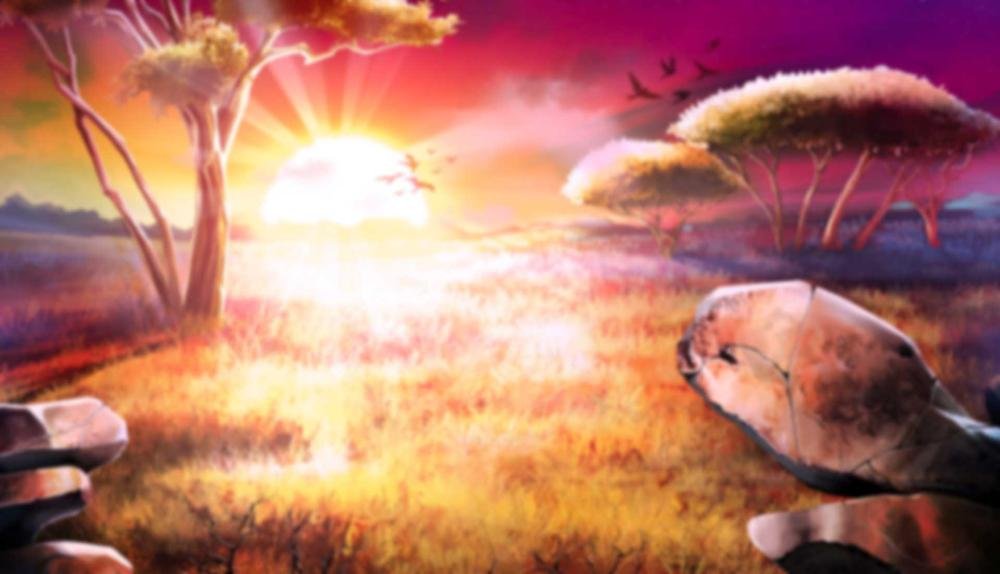 Game Background for Majestic King - Sunset by Spinomenal