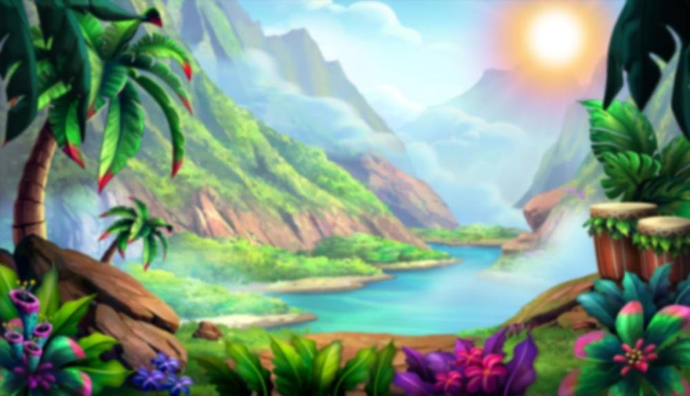 Game Background for Maui Mischief by Old Skool