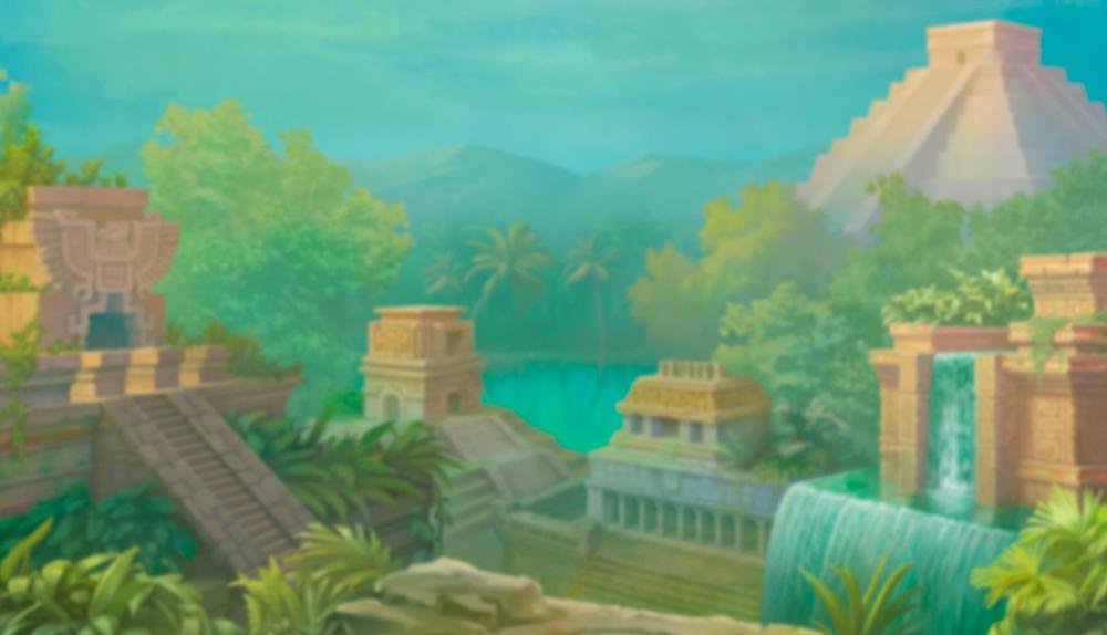 Game Background for Mayan Eagle by All41 Studios