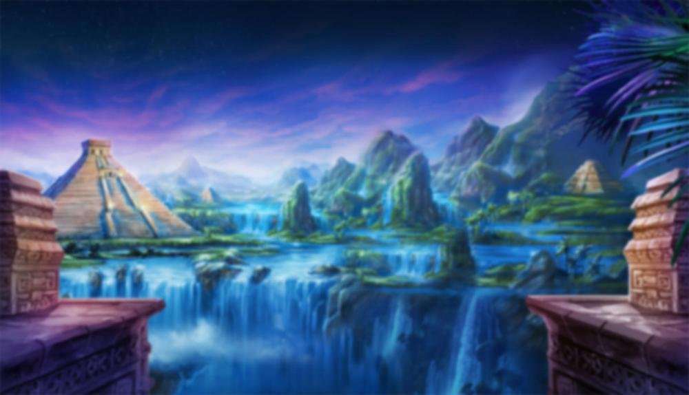 Game Background for Mayan Gems by Spade gaming