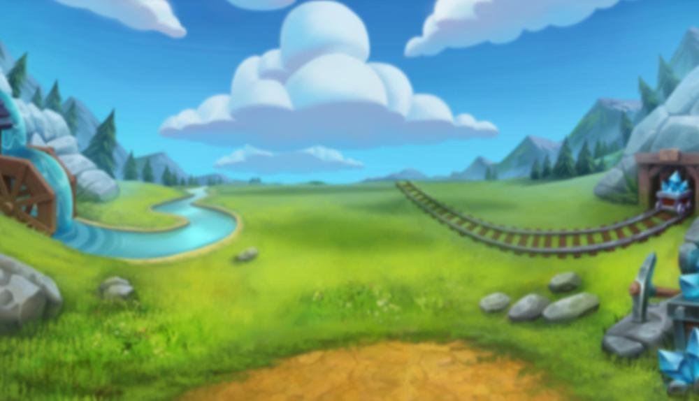 Game Background for Mega Mine by Relax Gaming