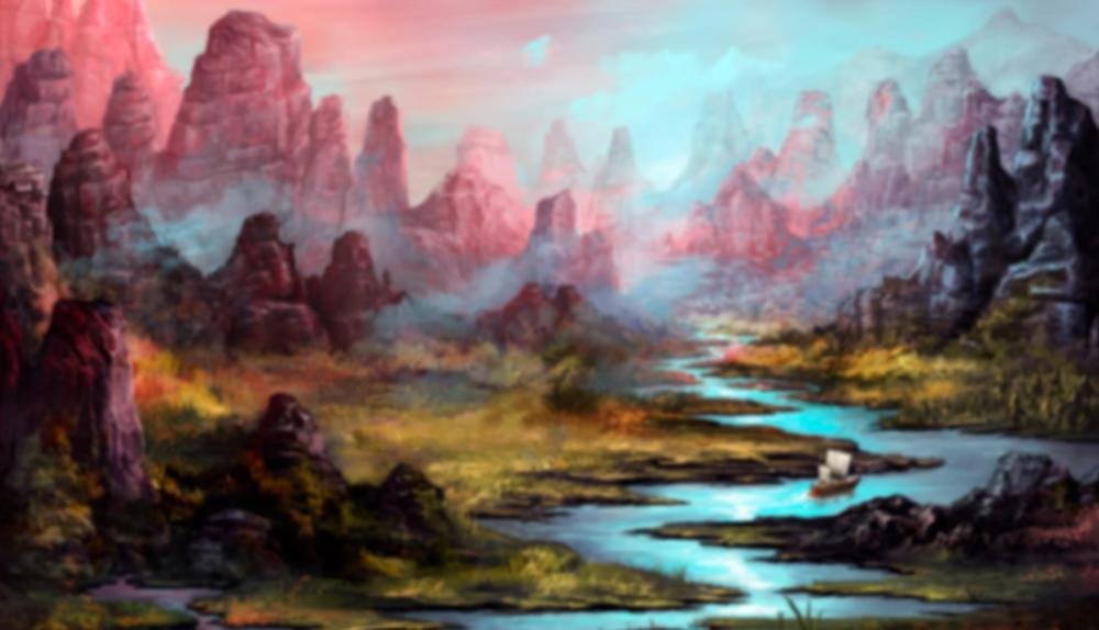 Game Background for Midas Treasure by Kalamba