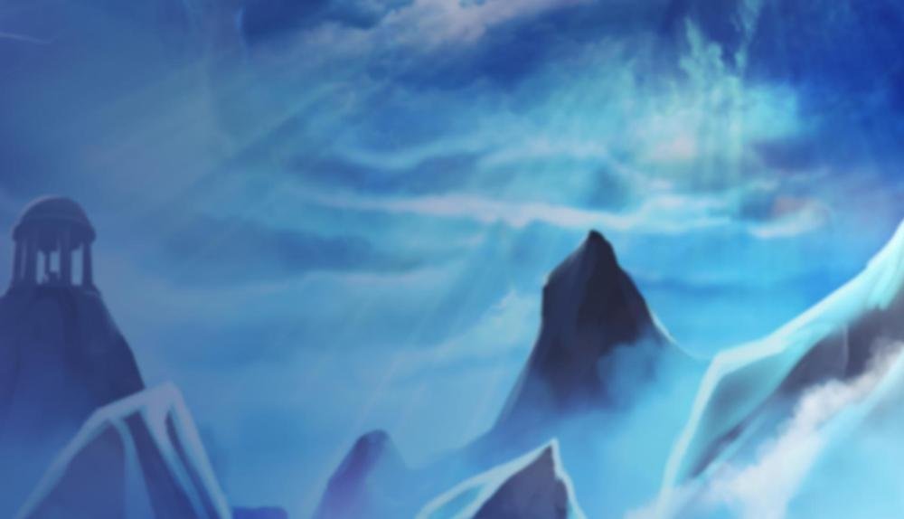 Game Background for Might of Zeus by Stakelogic