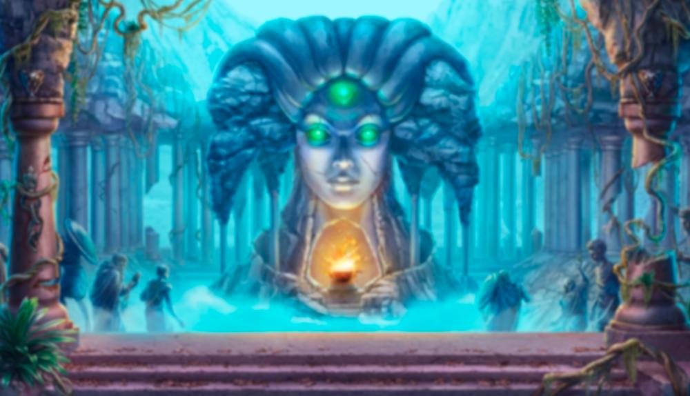 Game Background for Mighty Medusa by Habanero