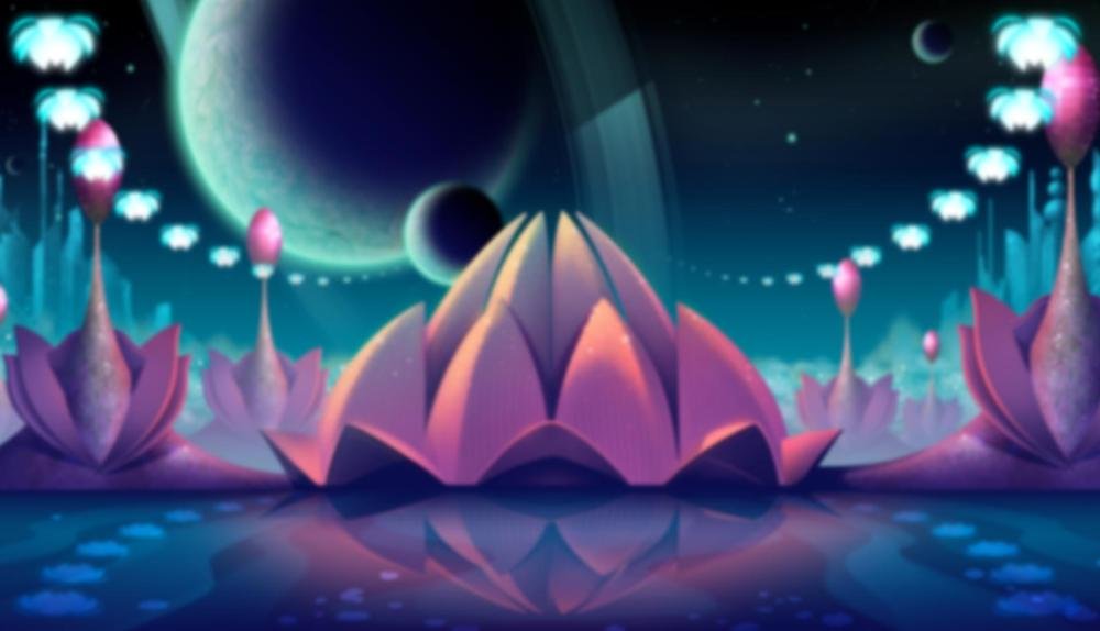 Game Background for Moirai Blaze by Iron Dog Studio