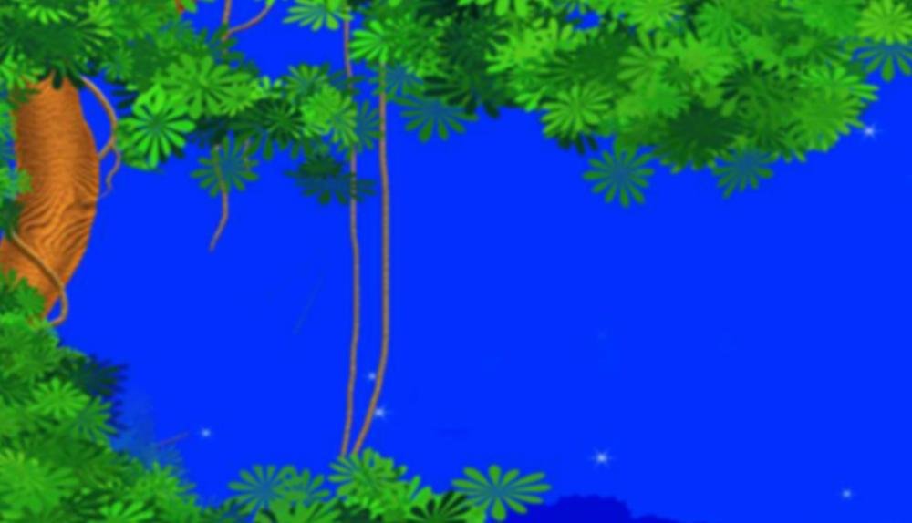 Game Background for Monkey Jackpot by Belatra