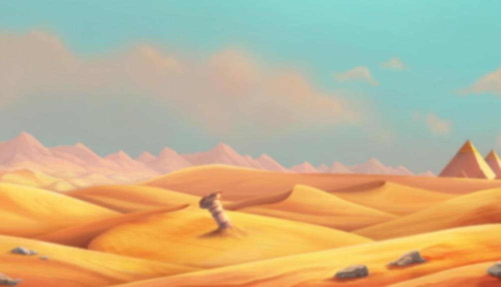 Game Background for Mummy Win Hunters by Fugaso