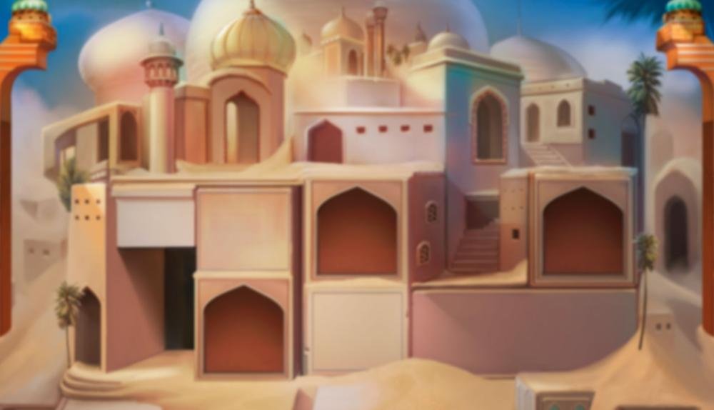 Game Background for Mythical Sand by EA Gaming