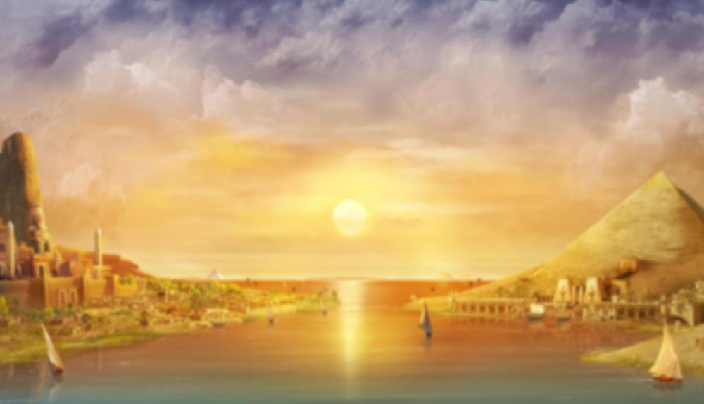Game Background for Nefertiti's Nile by Gameart
