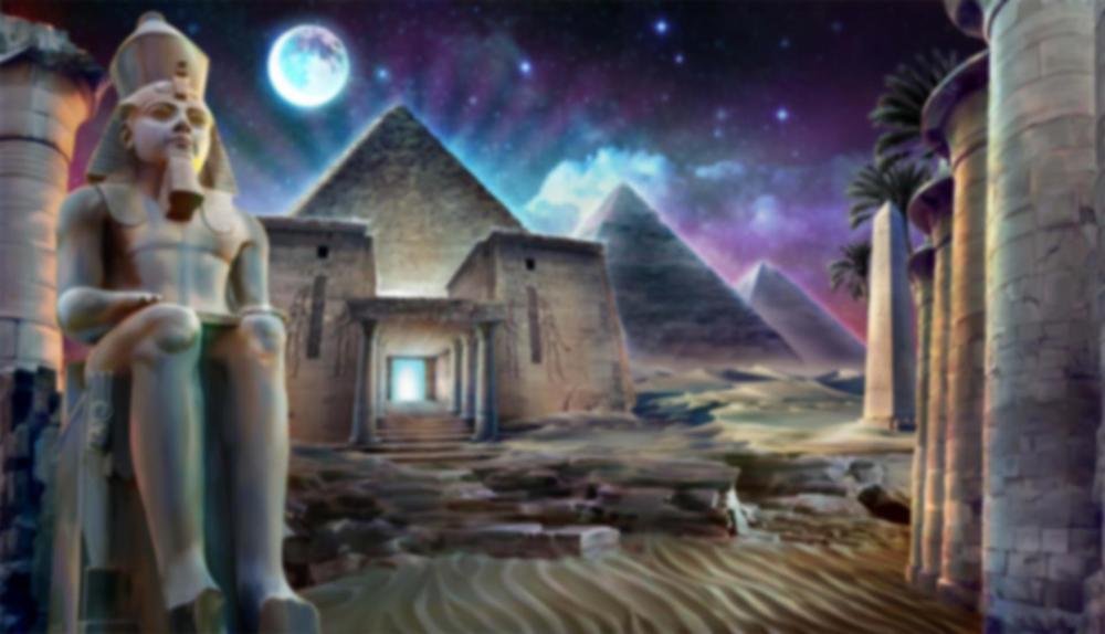Game Background for Nefertiti's Riches by Red Rake