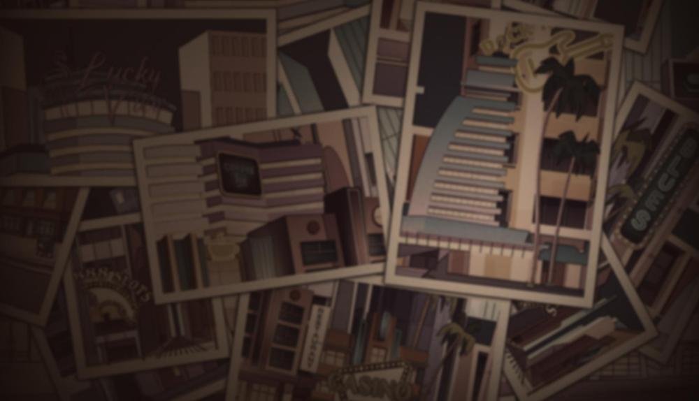 Game Background for Neon Links by Redtiger