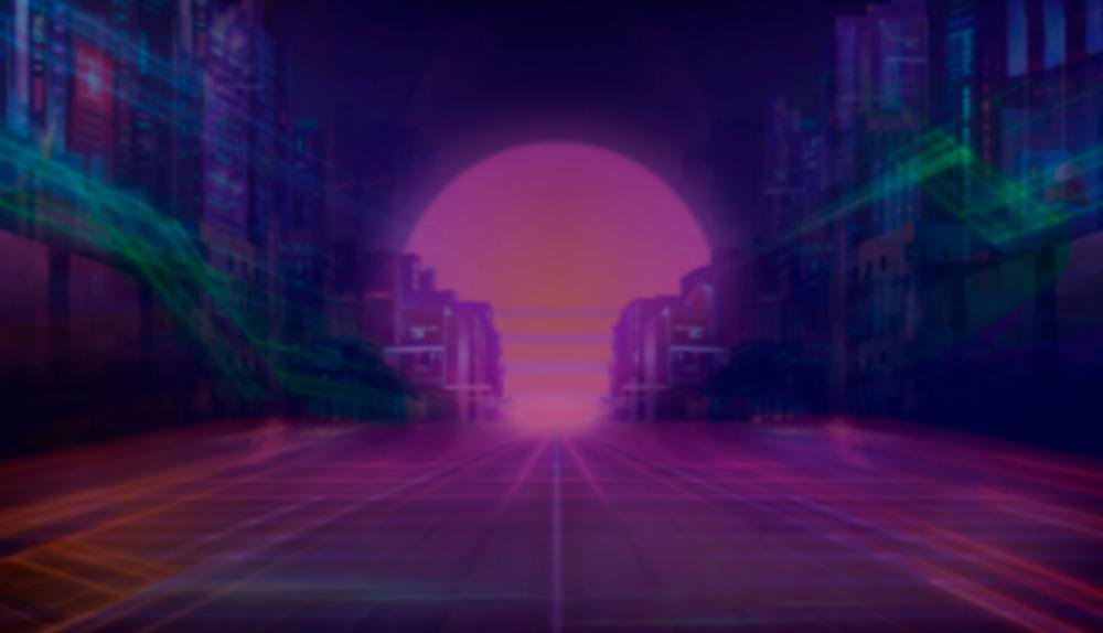 Game Background for Night Trax by ELK Studio