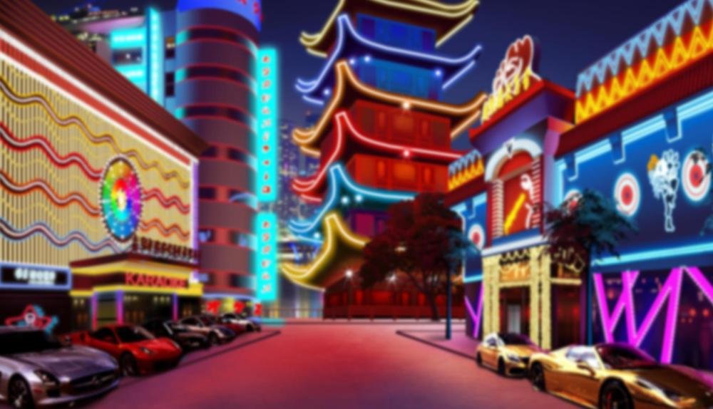 Game Background for Night at KTV by Gameart
