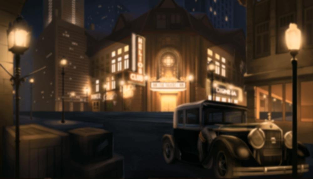 Game Background for Night in Chicago by Wearecasino