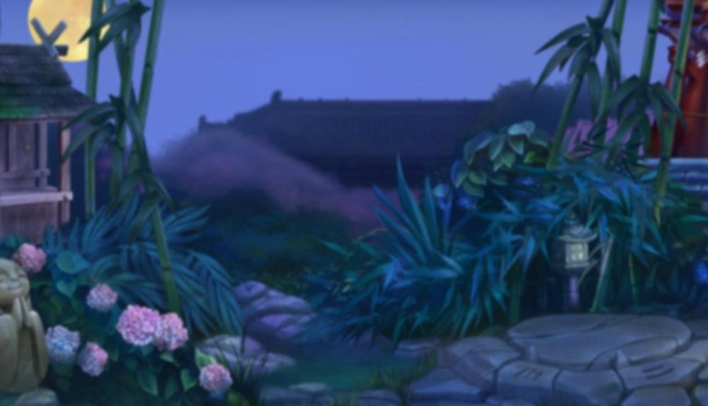 Game Background for Nine Tails by Habanero