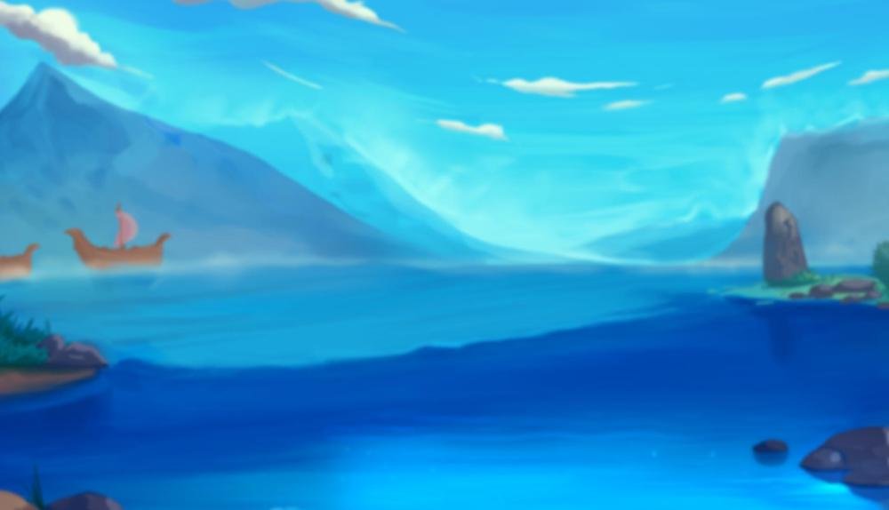 Game Background for Norsemen by Mobilots