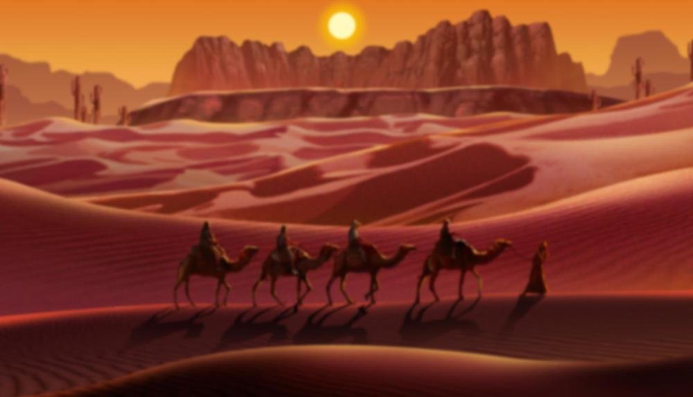 Game Background for Oasis by EA Gaming