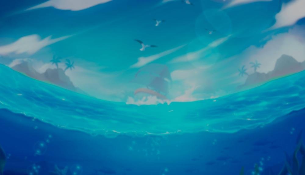 Game Background for Ocean Spray by EA Gaming