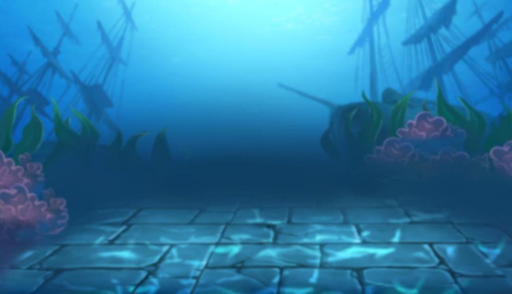 Game Background for Ocean's Treasures by Zillion