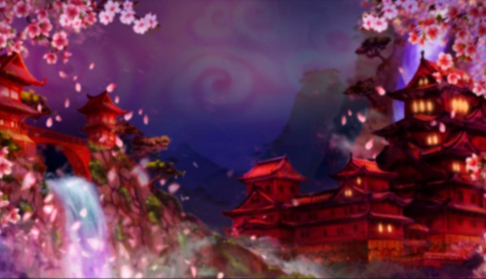 Game Background for Pagoda Of Fortune by BF Games