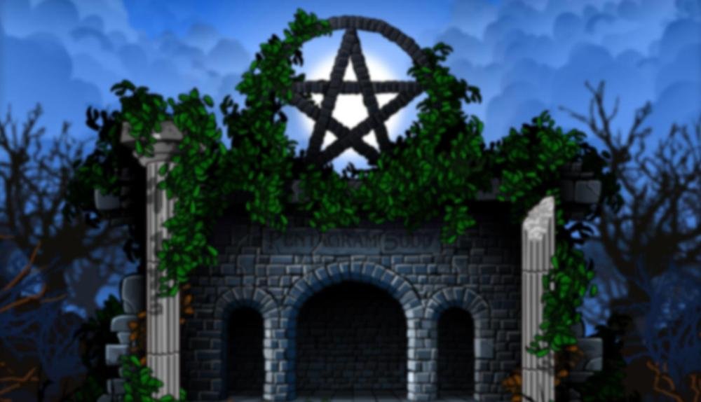 Game Background for Pentagram 5000 by Realistic Games