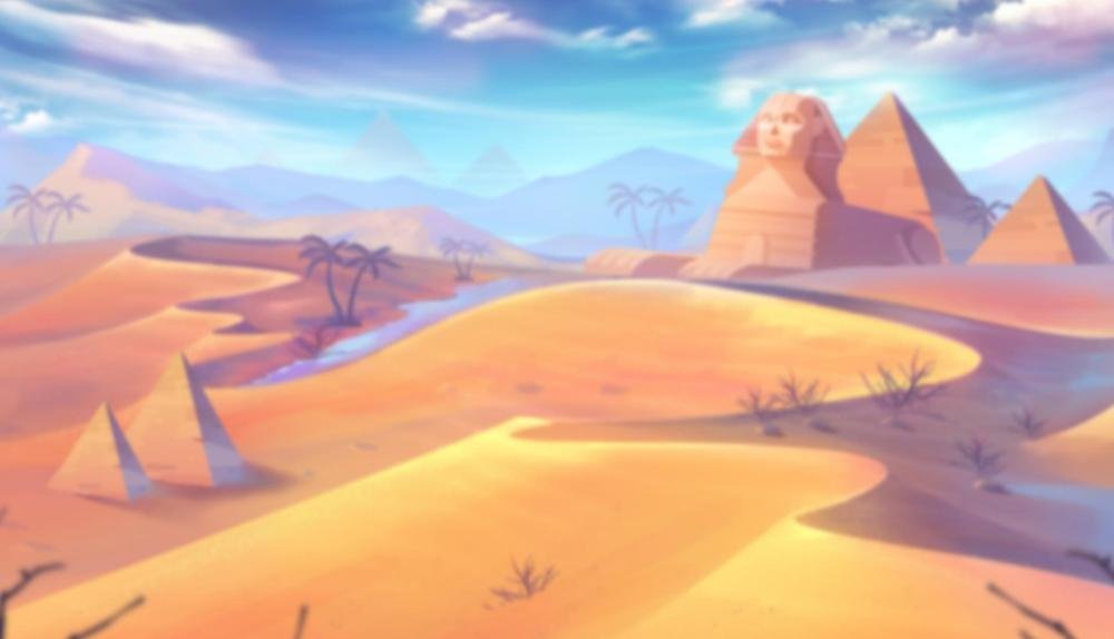 Game Background for Pharaoh's Tomb by EA Gaming