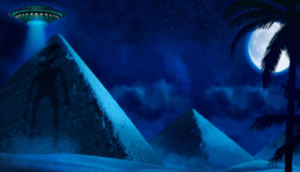 Game Background for Pharaohs and Aliens by BF Games