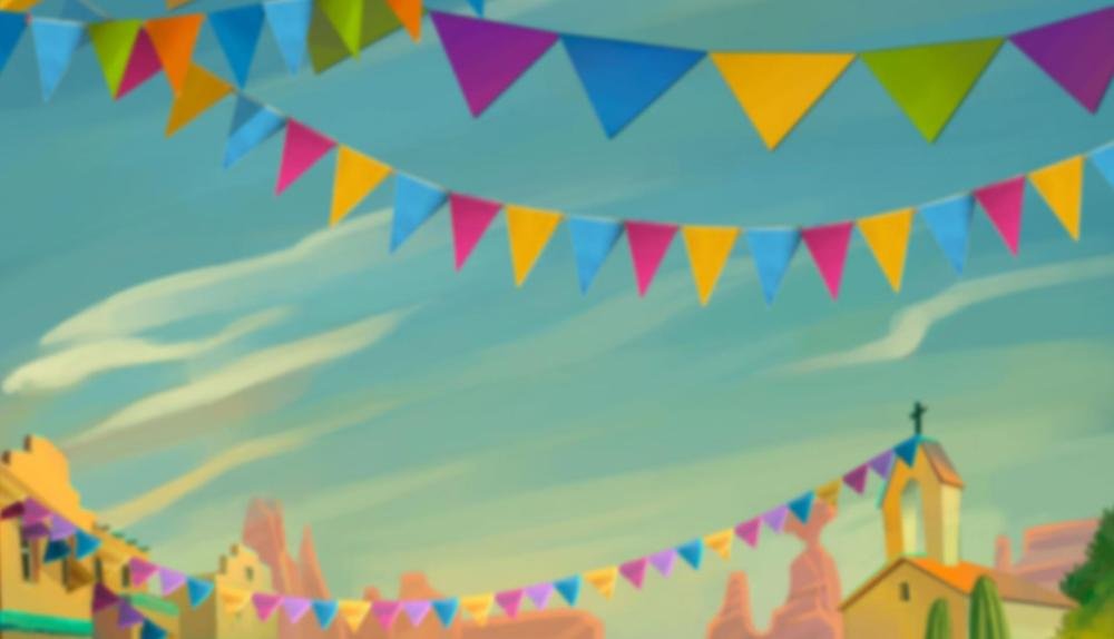 Game Background for Pinata Pop by Mobilots