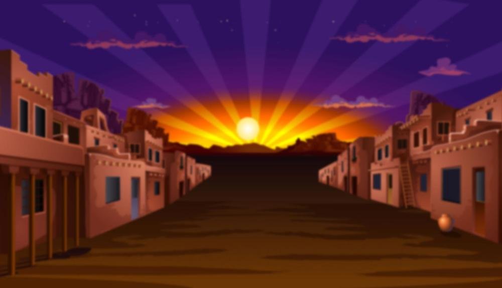 Game Background for Pistoleras by Microgaming