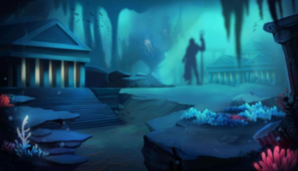 Game Background for Poseidon by Spinmatic