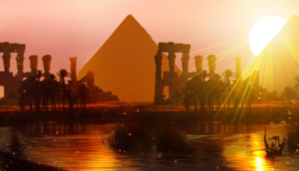 Game Background for Princess of the Nile by 5 men games