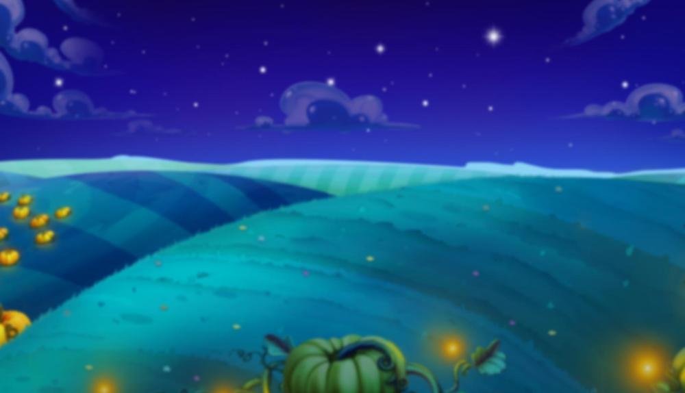 Game Background for Pumpkin Patch by Habanero