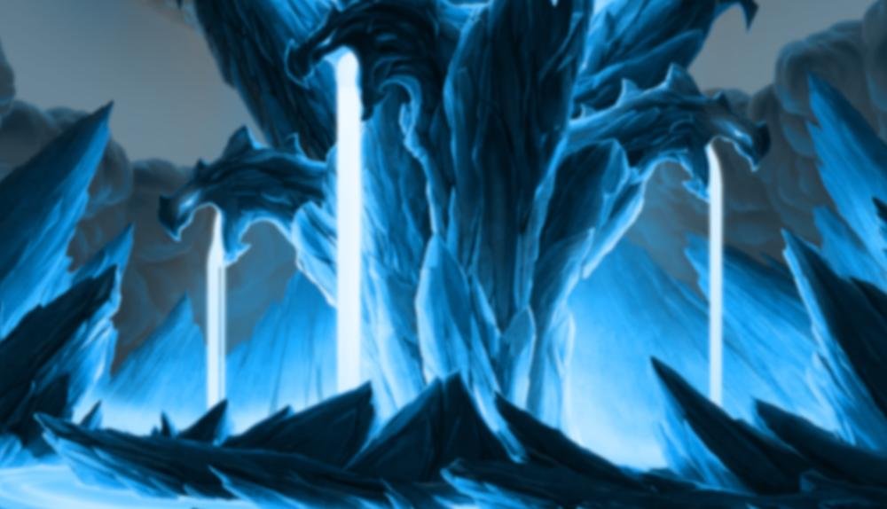 Game Background for Queen Of Fire - Frozen Flames by Spinomenal