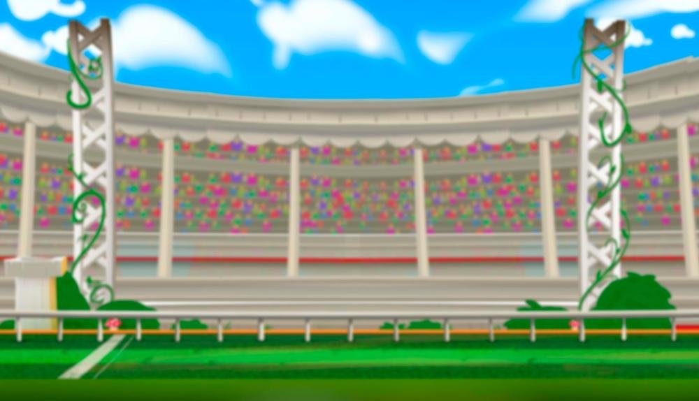 Game Background for Racetrack Riches Megaboard by iSoftBet