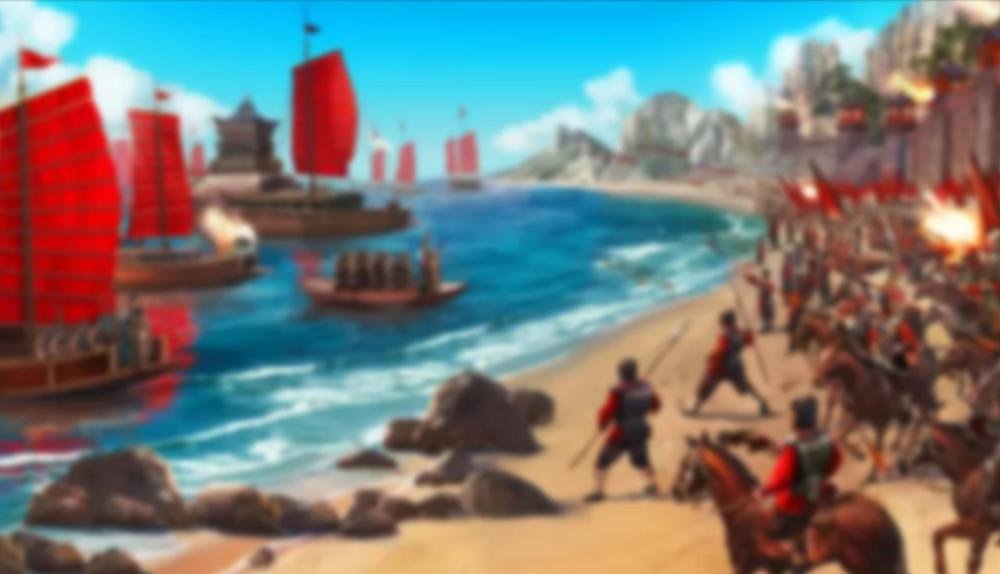 Game Background for Red Cliff by EvoPlay